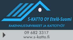 S-Katto Oy Etelä-Suomi logo